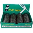 PSP Elektrikertape 24 stk hvit 19 mm 4,5 m