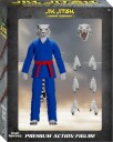 Jiu Jitsu Combat Creatures  Taj The White Tiger Action Figure  Blue Gi
