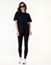 Bumpro Beam Logo Tights Solid Black - S