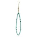 Gjett Anheng Gustpearp Phone Strap Blå/Blå Heishi Beads