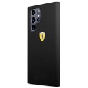 Ferrari On Track Silicone Case for Samsung Galaxy S22 Ultra Black