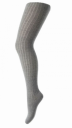 MP 128 Wool Rib Tights 491 Grey Melange 7-8 år/130