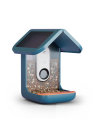 Birdbuddy Smart Bird Feeder 2.0 Blue With Solar Panel