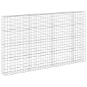 vidaXL Gabion med 5 mm tråd og 10x10 cm mesh 350x30x200 cm