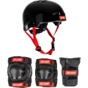 Tony hawk Combo Set, skateboardbeskyttelse barn/junior Black S/M