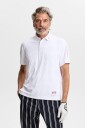 J. Lindeberg 30Y Matt Relaxed Polo White L