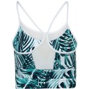 Athlecia Amouer Medium Support Sports BH Dame Hvit/Turkis S