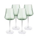 Nova Lottie Stettglass Rillet 580ml Grønn 4pk