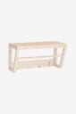 Ellos Home   Hattehylle Stripe   Beige