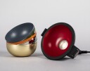 Hide a Lite Globe Reflektor blank Messing Belysning