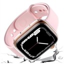 Apple Watch Series 9/8 TPU Deksel med Skjermbeskytter - 41mm - Klar