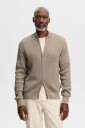 J. Lindeberg Alexis Full Zip Cardigan   Khaki green   M