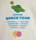 Mini Rodini Space Tour Regular Sp Ss Tee Cream 128/134