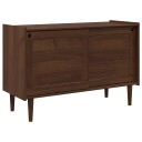 vidaXL Serviesskap BILBAO Mørk karamell 114 x 45 x 75 cm