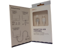 Magnetisk ladekabel 1.2m til iPhone m/ Lightning