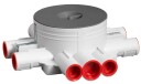 Schneider Electric Takboks TB Dybde 32mm 8 løp Norwesco - 1221101
