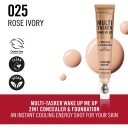 Rimmel Multi-Tasker Wake Me Up Foundation og Concealer 025 Rose Ivory 20 ml