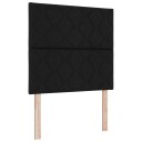  LED hodegavl diamantblokkmønster svart 90 cm stoff