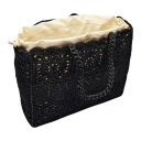 Twinset Dame Vesker Svart ONE SIZE,