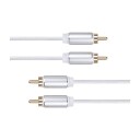 Dacota RCA Stereo M-M 3 m hvit