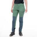 Bergans Of Norway Rabot V2 Softshell Pants Dame Dark Jade Green/Orion Blue 42