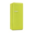 Smeg FAB28RLI6 50" Kombiskap Frittstående Limegrønn med Fryser
