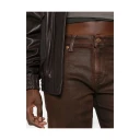 7 For All Mankind Dame Jeans Brun W25,