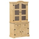  Vitrine Corona 100x48,5x179 cm heltre furu 8721012879218