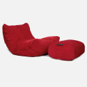 Ottoman Wildberry Deluxe Rød