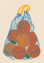Oranges In a Net Bag Update 24 Plakat / 21x30cm