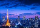 Tokyo night view Plakat / 50x70cm