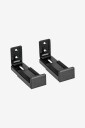 LogiLink Universelt Veggfeste for Lydplanke 90-154 mm Svart