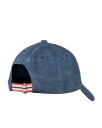 Amundsen Sports Waxed Cotton Cap Faded Navy with Patch M