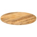  Bordplate Ø 70x3,8 cm rund heltre mango