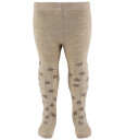 Minymo Strømpebukser 2-Pack med Mønster Beige 104/110