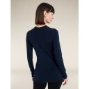 Icebreaker 260 Tech Ls Crewe Dame Ib/Midnight Navy XL