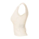 Just Cavalli Dame Topper Hvit XS,