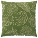 vidaXL Putetrekk 6 pcs HEERLEN Blad Design 80 x 80 cm Polyester