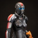 Mass Effect  Commander Jane Shepard PVC Figure