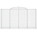 Gabionkurver buede 20 stk 300x50x160/180 cm galvanisert jern