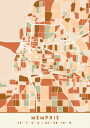 Black Maps Earth Tones 51 Plakat Plakat / 70x100cm