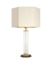 Harmonis bordlampe antikk messing