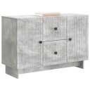  Serviesskap Betonggrå 89 x 34,5 x 60 cm Konstruert tre