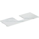 Geberit One benkeplate 119x47,3 cm marmorert hvit