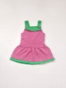 House Of Yarn IR 07-08c Strawberry kjole