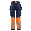 Blakläder 112516488953C44 Arbeidsbukse Varslingmarinebla Oransje Marinebla