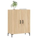 vidaXL Skjenk sonoma eik 69,5x34x90 cm konstruert tre