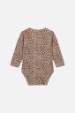 Leopardmønstret Betu Bambusviskose Body (68 / 6 mnd)