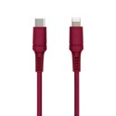 Nomadelic USB-C til Lightning 0,5 m Rød
