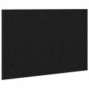 Seng Hodegavl Svart Eik 120x1,5x80 cm Ingeniørtre